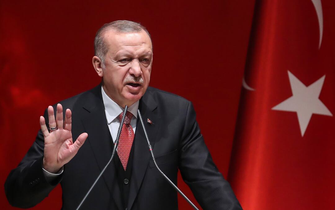 أردوغان ينتقد نتنياهو ويدعو لتأسيس دولة فلسطين بالقمة الخليجية التركية