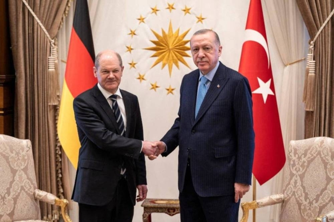 بعد انتخابه رئيساً لتركيا.. المستشار الألماني يدعو أردوغان إلى برلين‎‎