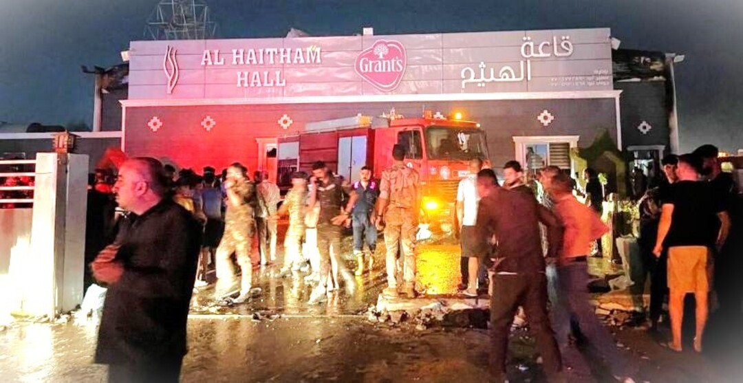 العراق.. ارتفاع حصيلة ضحايا حريق الحمدانية الى 113