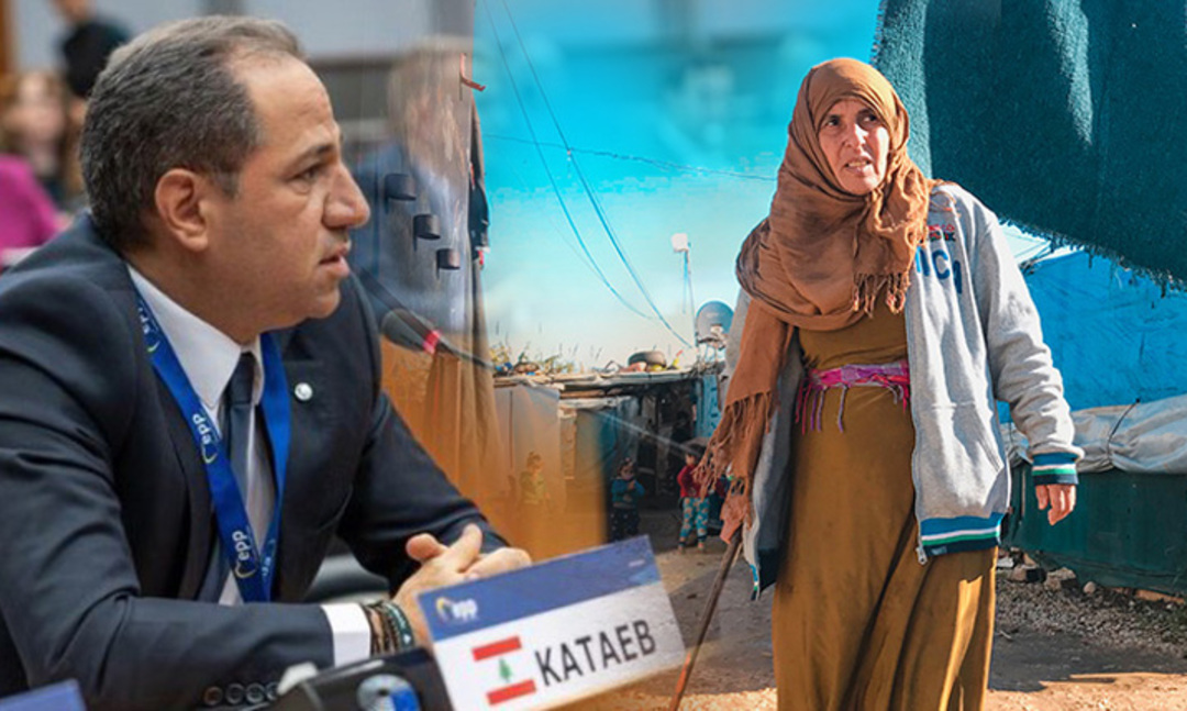 رئيس حزب الكتائب اللبنانية يطالب بالدعم لعودة اللاجئين السوريين