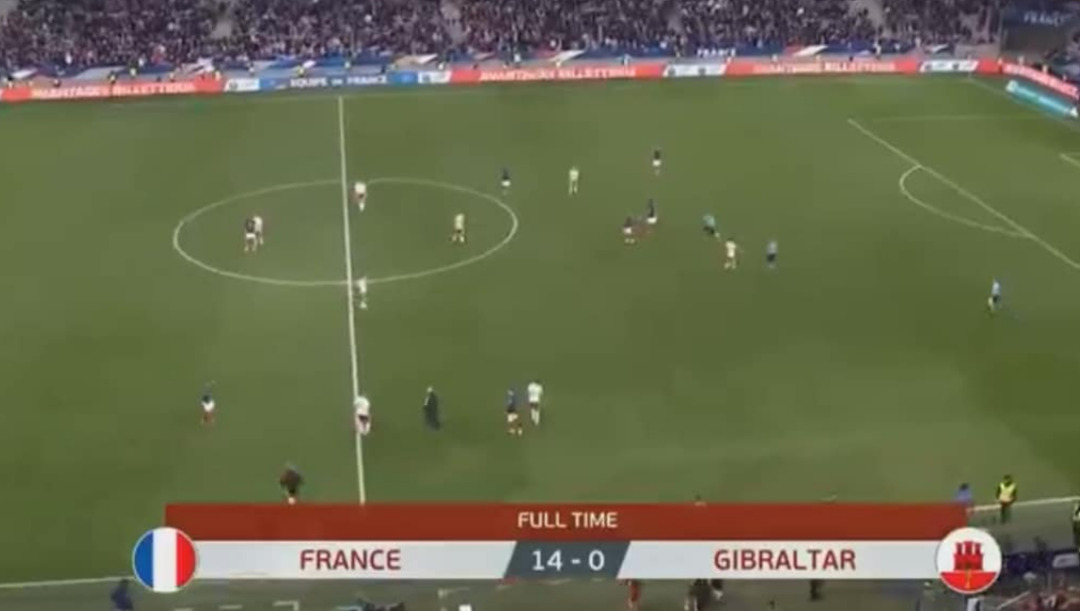 منتخب فرنسا يحقق أكبر فوز في تاريخه.. نتيجة ساحقة 14 صفر