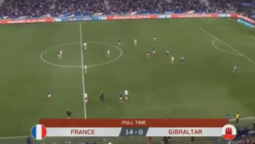 منتخب فرنسا يحقق أكبر فوز في تاريخه.. نتيجة ساحقة 14 صفر