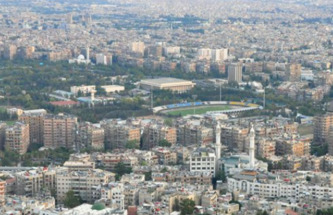 انفجار قوي في سماء العاصمة السورية دمشق