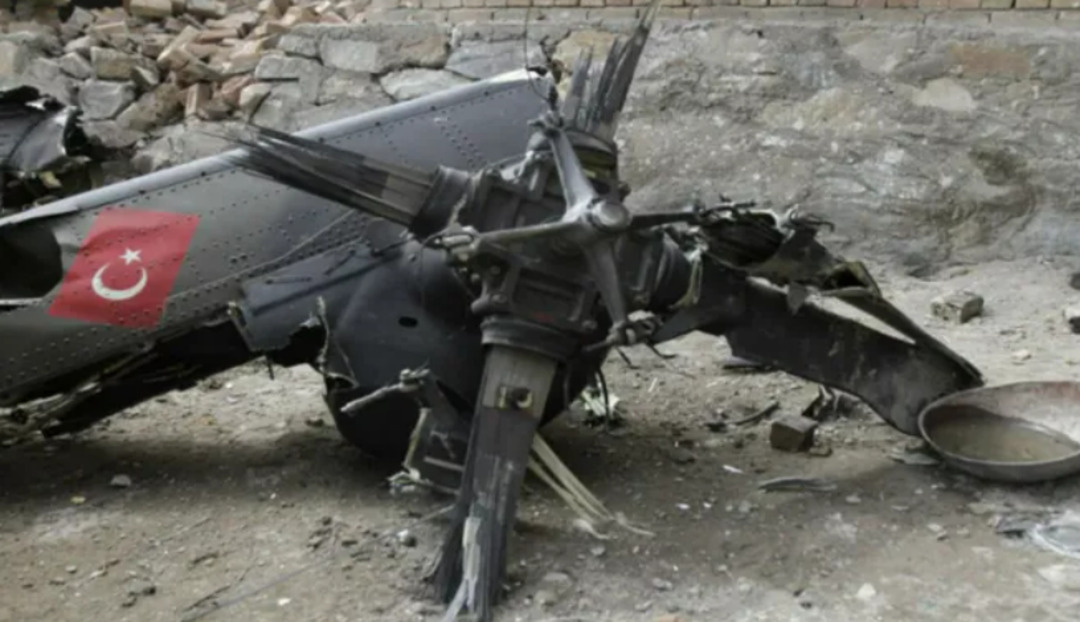 تحطم طائرة هليكوبتر تركية ومقتل ضابطي شرطة