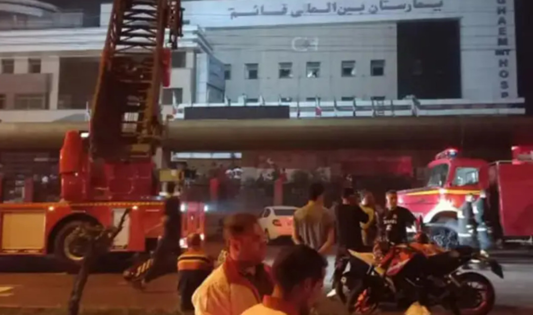 مصرع 9 أشخاص في حريق بمستشفى شمال إيران