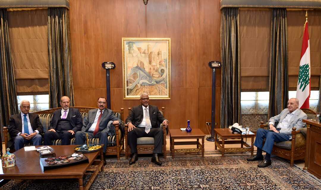 أمين عام الاتحاد البرلماني العربي يبدأ مهامه في بيروت بلقاء مع الرئيس بري