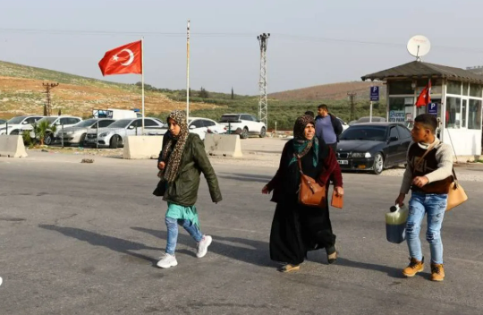 Decline in Temporary Protected Syrians in Turkey