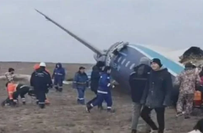 Azerbaijani Plane Crashes in Kazakhstan