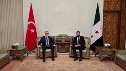 Turkish Foreign Minister Hakan Fidan Meets New Syrian Administration Officials in Damascus